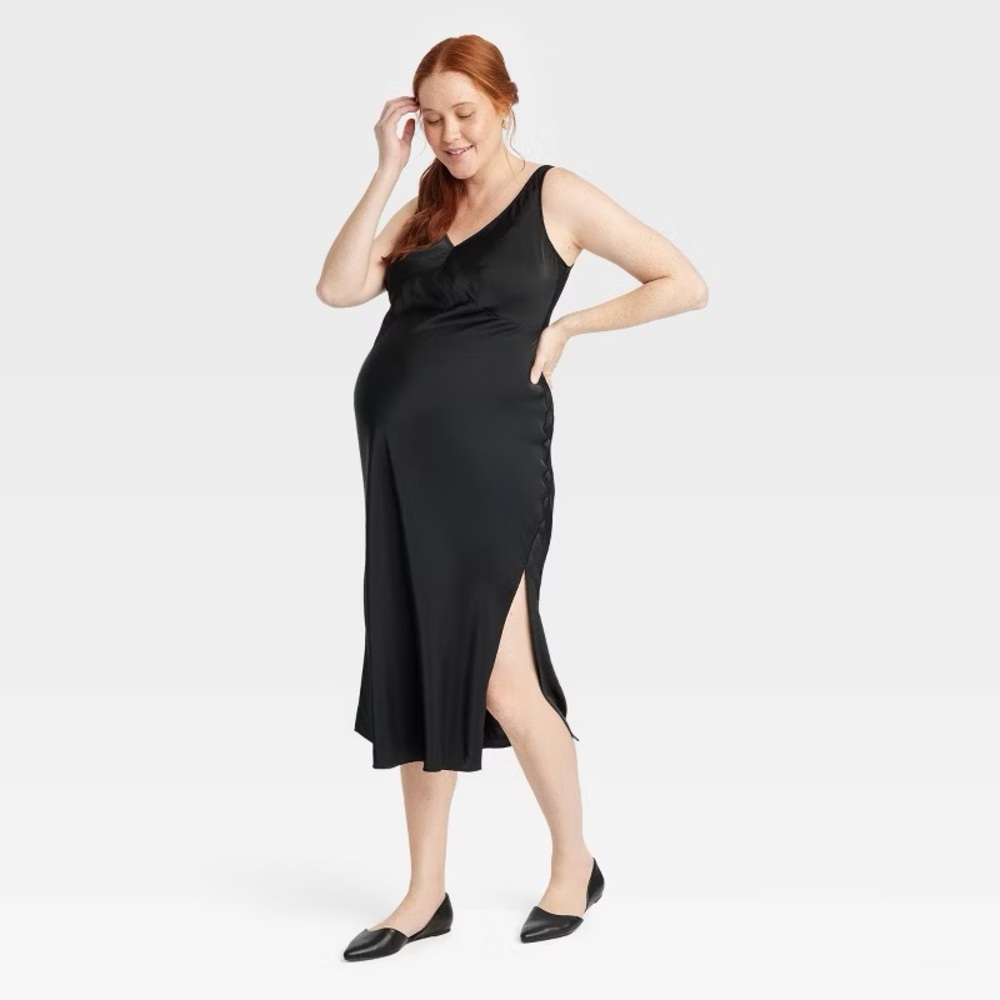 New! Tags on! Slip Midi Dress